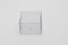 Caixa em PET Transparente Tampa e Fundo Separados 8X8X5 – Pacote com 500 Unidades - Imagem 1