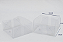 Caixa em PET Transparente Tampa e Fundo Separados 13X13X6 – Kit Com 500 Unidades - Pedidos acima de 1.000 unidades possuem condições comerciais especiais. Consulte nossa equipe. - Imagem 3