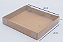Caixa Com Tampa Pet e Fundo Cartão Kraft 26X23X4 - Kit Com 500 Unidades - Pedidos acima de 1.000 unidades possuem condições comerciais especiais. Consulte nossa equipe. - Imagem 2