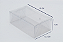 Caixa em PET Transparente Tampa e Fundo Separados 20X12.5X7/1.5 – Kit Com 500 Unidades - Pedidos acima de 1.000 unidades possuem condições comerciais especiais. Consulte nossa equipe. - Imagem 3