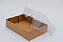 Caixa Com Tampa Pet e Fundo Cartão Kraft 26X18X6 - Kit Com 500 Unidades - Pedidos acima de 1.000 unidades possuem condições comerciais especiais. Consulte nossa equipe. - Imagem 4