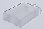 Caixa em PET Transparente Tampa e Fundo Separados 26X18X6 – Kit Com 500 Unidades - Pedidos acima de 1.000 unidades possuem condições comerciais especiais. Consulte nossa equipe. - Imagem 3