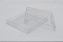 Caixa em PET Transparente Tampa e Fundo Separados 26X23X4 – Pacote com 500 Unidades - Imagem 2