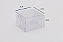 Caixa em PET Modelo 1 FL – Folha Única que Monta a Caixa 6X6X4 - Kit Com 500 Unidades - Pedidos acima de 1.000 unidades possuem condições comerciais especiais. Consulte nossa equipe. - Imagem 3