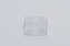 Caixa em PET Transparente Tampa e Fundo Separados 6X6X2 – Pacote com 500 Unidades - Imagem 1