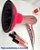 Difusor De Cachos Para Secador De Cabelo Universal Melory Rosa - Imagem 7