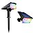 Refletor Solar Ecoforce 10 Leds 200x Multicolor Verde Azul Vermelha Spot Jardim Luminária - Imagem 2