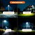 Refletor Luminaria Solar 40 Leds Branco 850x Parede Poste Sensor Movimento - Imagem 7