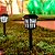 Luminária Solar Jardim Led 10x Mais Forte Branco Balizador Poste Colonial Automática Prova De Água - Imagem 3