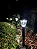 Luminárias Solar Jardim Led Branco Frio Balizador Poste Automática - Imagem 3
