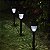 Luminárias Solar Jardim Led Branco Frio Balizador Poste Automática - Imagem 5