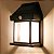 Arandela Solar Jardim Led 600x Branco Quente Ambar Spot Parede Luminária Com Sensor Movimento - Imagem 9