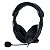 FONE DE OUVIDO HEADSET GO PLAY FM35 PRETO COM MICROFONE - Imagem 1