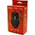 MOUSE OPTICO MS303 RAINBOW 1200 DPI PRETO USB 50.0094 OEX - Imagem 1
