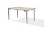 CONJUNTO MESA INOVARE CR 1,60X0,90 MDF C/ VIDRO COM 6 CADEIRAS DALLAS - Imagem 2