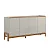 BUFFET ELEGANCE 1,70 OFF WHITE /JEQUITIBA - Imagem 1