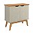 BUFFET 2 PORTAS PRISM OFF WHITE/CINAMOMO - Imagem 1