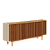 Buffet Dune Ripado Off White/Nature 1.8 - Imagem 1