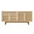 BUFFET DUNE PALHA 1.8 - OFF WHITE - Imagem 1
