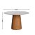 Mesa Zara 1.20 redonda cinamomo/off white - Imagem 2