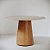 Mesa Zara 1.20 redonda cinamomo/off white - Imagem 1