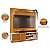 Home Theater Ares Cinamomo/Off White - Imagem 4
