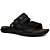 Sandália Papete Masculina De Couro Preto - Imagem 1