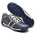 Sapatênis Casual Conforto Couro Azul - Imagem 3