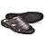 Chinelo Masculino Conforto Couro Marrom - Imagem 2