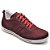 Sapatênis Casual Conforto Couro Vermelho - Imagem 1