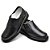 Sapato Conforto Couro Masculino Preto - Imagem 1
