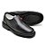 Sapato Conforto Couro Masculino Preto - Imagem 3