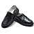 Sapato Conforto Couro Masculino Preto - Imagem 1