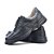 Sapato Casual Conforto Couro Floater Preto - Imagem 1