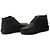 Coturno Casual Conforto Couro Preto - Imagem 3