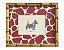 Quadro Scottish - Bambu + Girafa Vermelha - Imagem 1