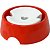 Bebedouro Classic Pelos Longos Furacão Pet Vermelho 1L - Imagem 1