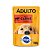 Ração Úmida Pedigree Sachê Cães Adultos Carne ao Molho 100 g - Imagem 1