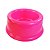 Comedouro Plástico Furacão Pet Rosa 350 ml - Imagem 1