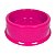 Comedouro Plástico Furacão Pet Rosa 1 L - Imagem 1