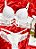 Conjunto Sensual em Renda Branca Feminino,tamanho GG - Imagem 1