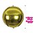 Balao Metalizado Redondo Dourado C/ 3 Unidades 12 - Imagem 2