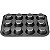 Forma de Cupcake Antiaderente Teflon 12 Cavidades - Imagem 2