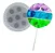 Kit C 2 Moldes 687 - Pirulitos Fidget Pop It - 6cm Redondo - Imagem 1