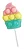 Kit C 2 Moldes 691 - Pirulitos Fidget Pop It - Cupcake 6cm - Imagem 6