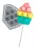 Kit C 2 Moldes 691 - Pirulitos Fidget Pop It - Cupcake 6cm - Imagem 2