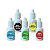 Kit Ink Sugar - 5 Cores Preto, Verde, Vermelho, Azul, Amarelo - 15ml - Imagem 1