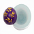 Molde de Silicone 010 - Ovo Floral - Páscoa - Flexarte - Imagem 3