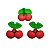 Molde de  Silicone 1009 - Trio de Cerejas Heldenfingen Pequena - Imagem 2