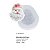 Molde de  Silicone 126 - Papai Noel Rosto 1 - 20% OFF - Imagem 2